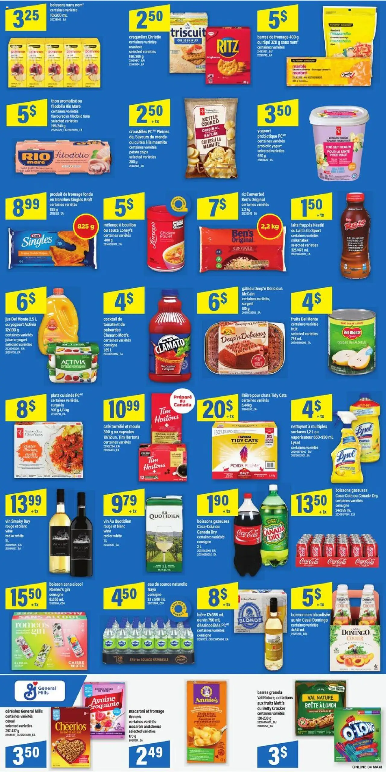 Maxi flyer valid from 02.10.2025 | Page: 7 | Products: Gin, Yogurt, Juice, Wine
