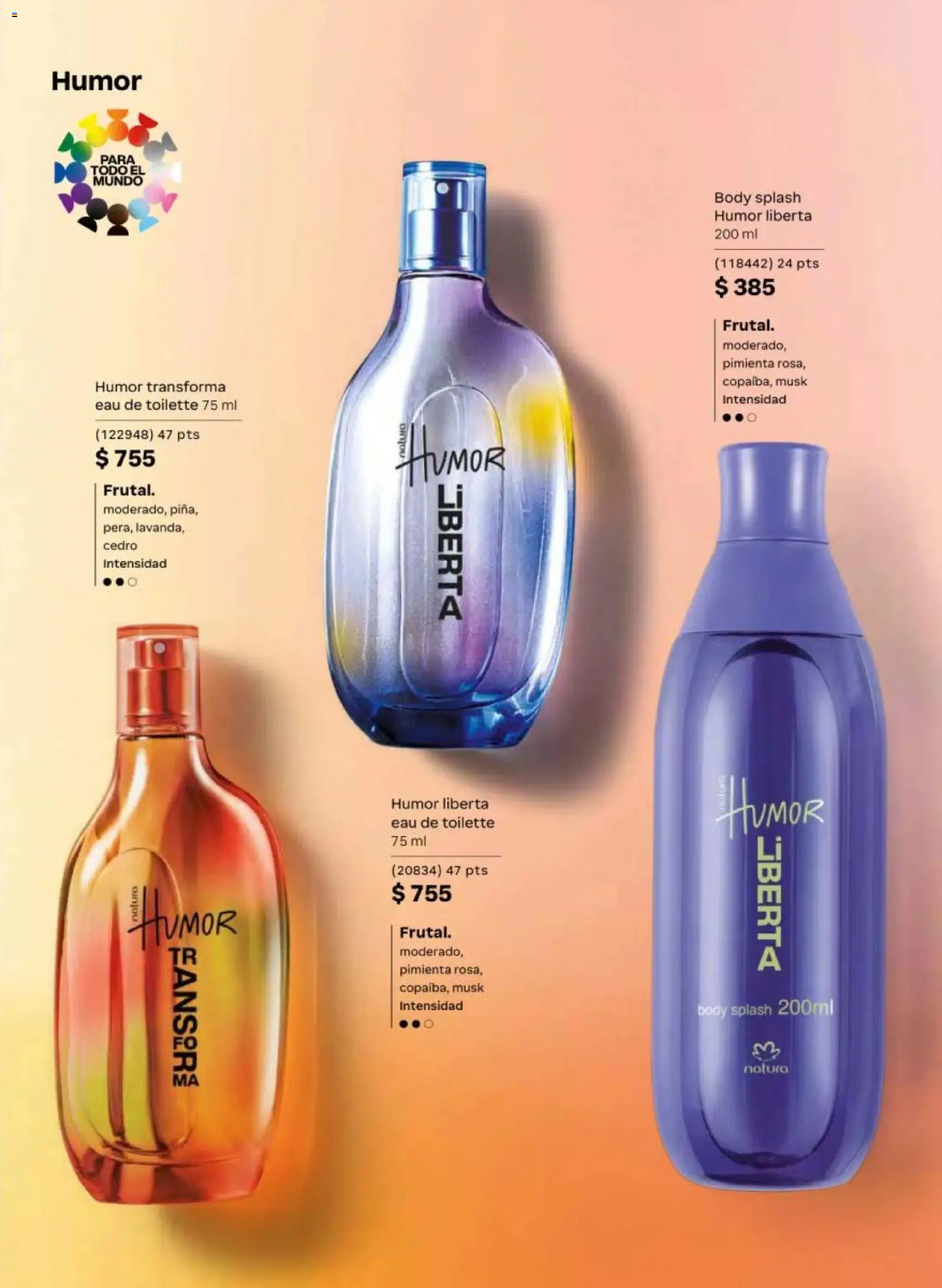 Nuevas ofertas de Natura válidas en toda la República Mexicana desde el 24.04.2026. ¡Encuentra las mejores ofertas en Natura campaña 7 2026! | Página: 43 | Productos: Pimienta, Body, Eau de toilette