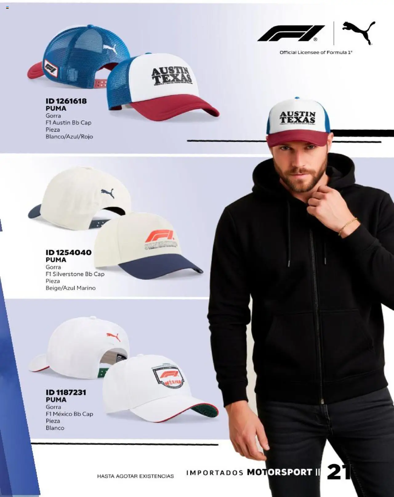 Nuevas ofertas de Price Shoes válidas en toda la República Mexicana desde el 22.09.2025. ¡Encuentra las mejores ofertas en Price Shoes - Catálogo Motorsport! | Página: 21 | Productos: Gorra