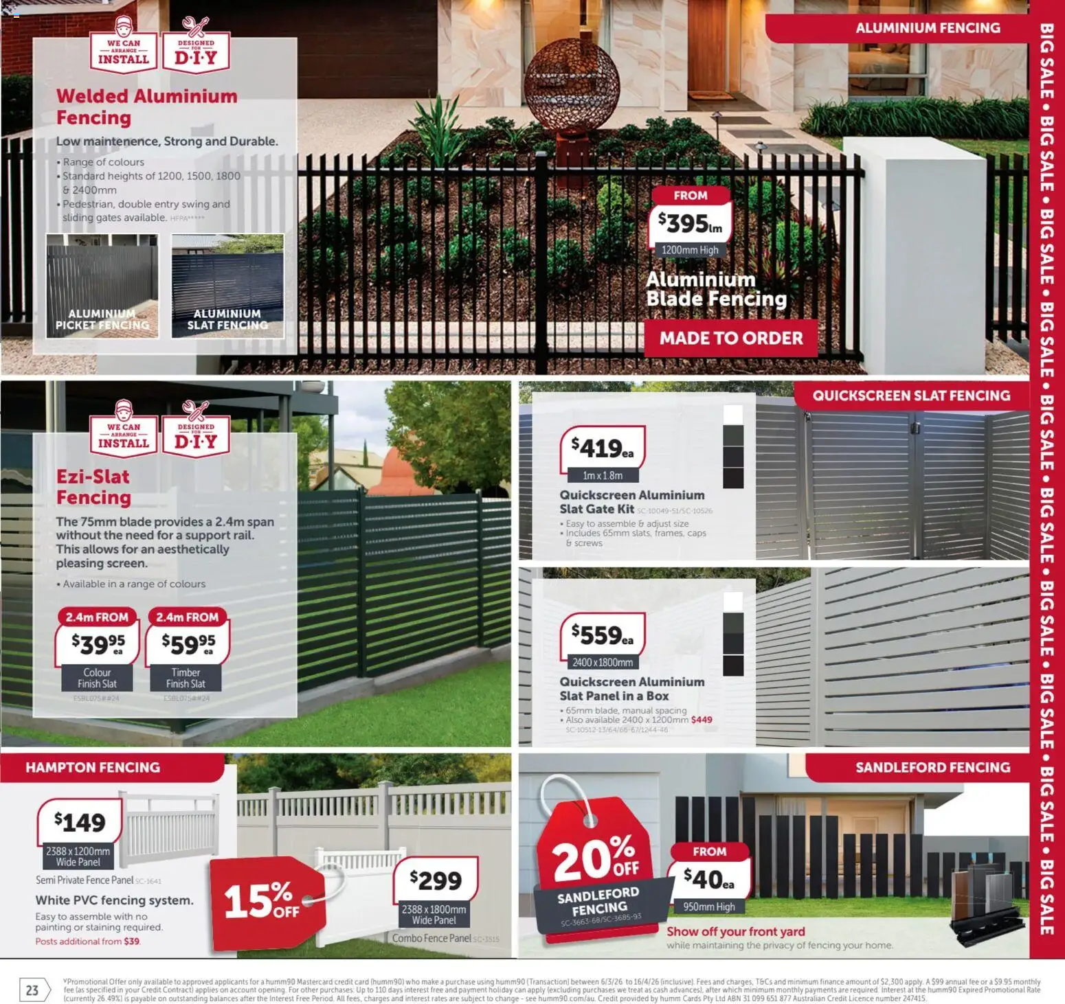 Stratco catalogue - valid from 06.03.2026 | Page: 23 | Products: Box, Fence, Gate, Painting