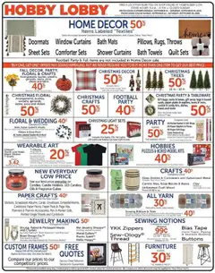 Preview of Hobby Lobby weekly ads valid from 15.09.2025