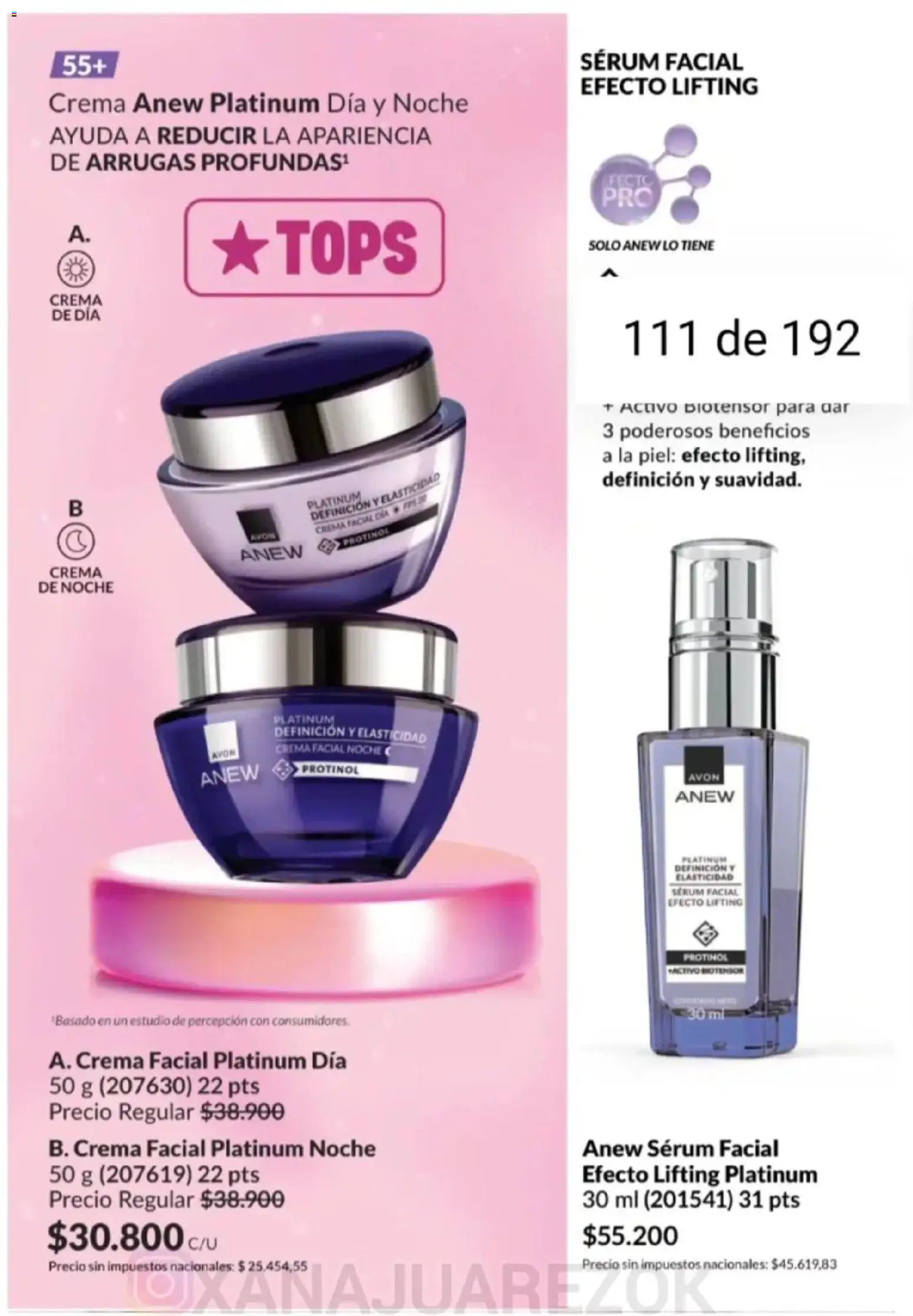 Avon - Campaña 3/2026 │ válido desde el 01.03.2026 | Página: 108 | Productos: Serum, Crema