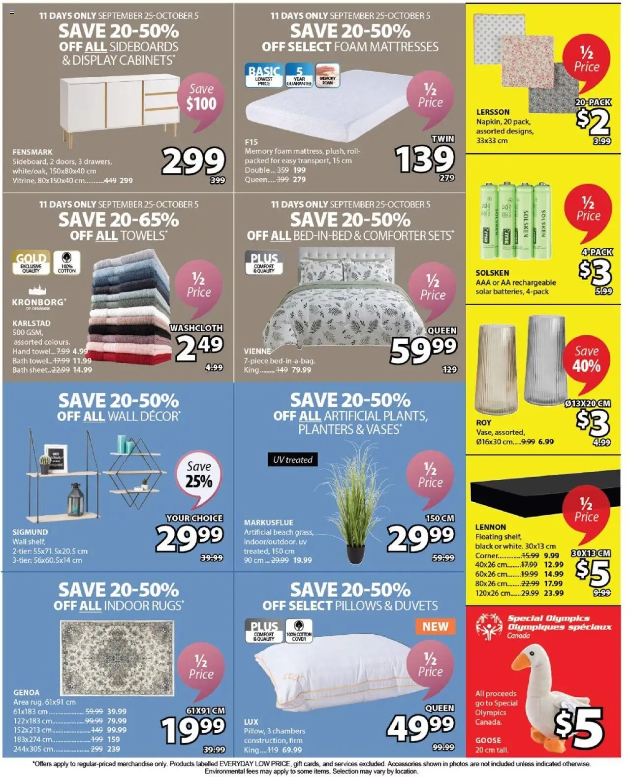 JYSK flyer valid from 25.09.2025 | Page: 2 | Products: Bath, Sideboards