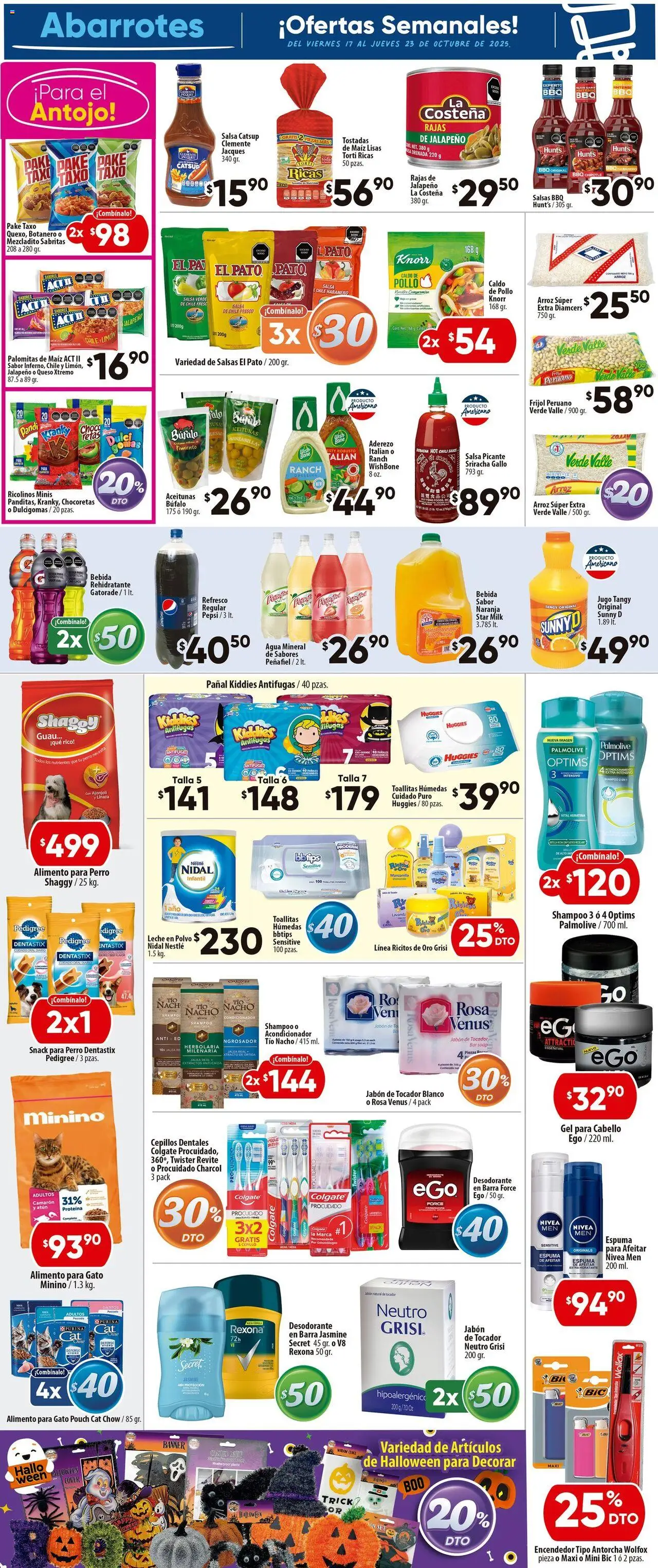 Nuevas ofertas de Calimax válidas en toda la República Mexicana desde el 17.10.2025. ¡Encuentra las mejores ofertas en Calimax folleto Mexicali! | Página: 5 | Productos: Aderezo, Pimiento, Encendedor, Acondicionador