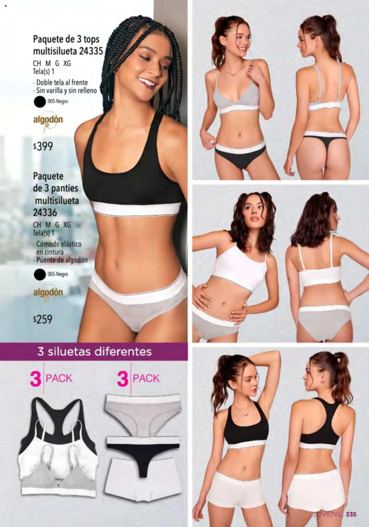 Nuevas ofertas de Ilusión válidas en toda la República Mexicana desde el 01.03.2026. ¡Encuentra las mejores ofertas en Ilusión catálogo Primavera! | Página: 337 | Productos: Algodón