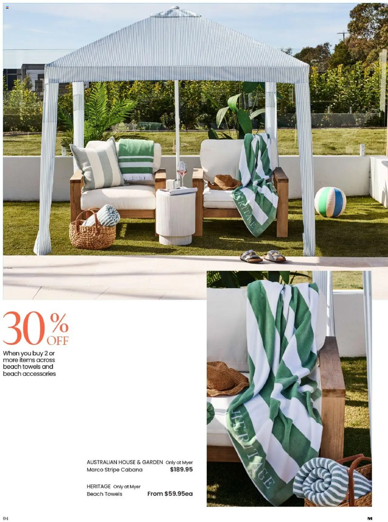 Myer catalogue - valid from 14.10.2025 | Page: 4 | Products: Towels, Accessories