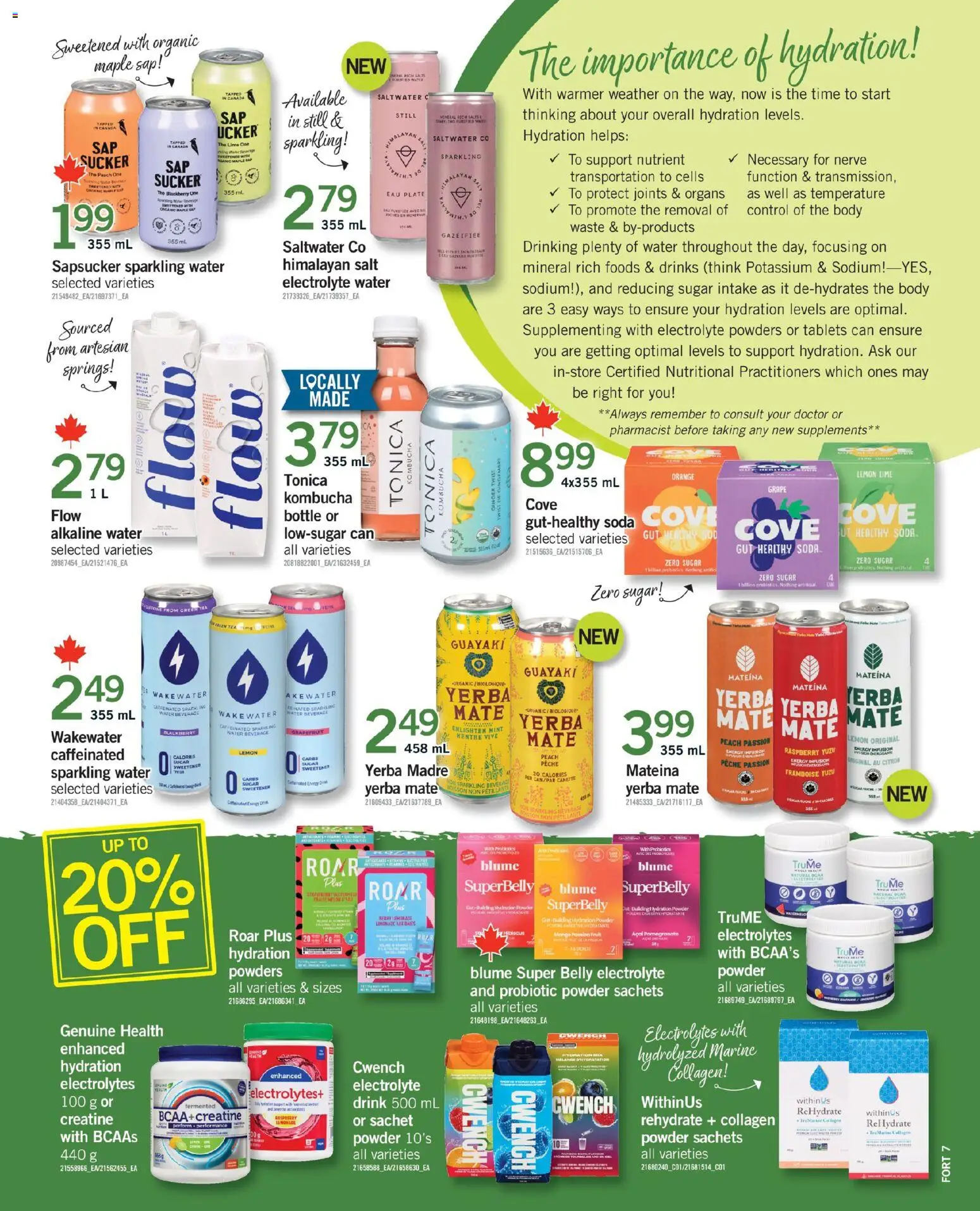 Fortinos flyer valid from 30.04.2026 | Page: 15 | Products: Tea, Powder, Oil