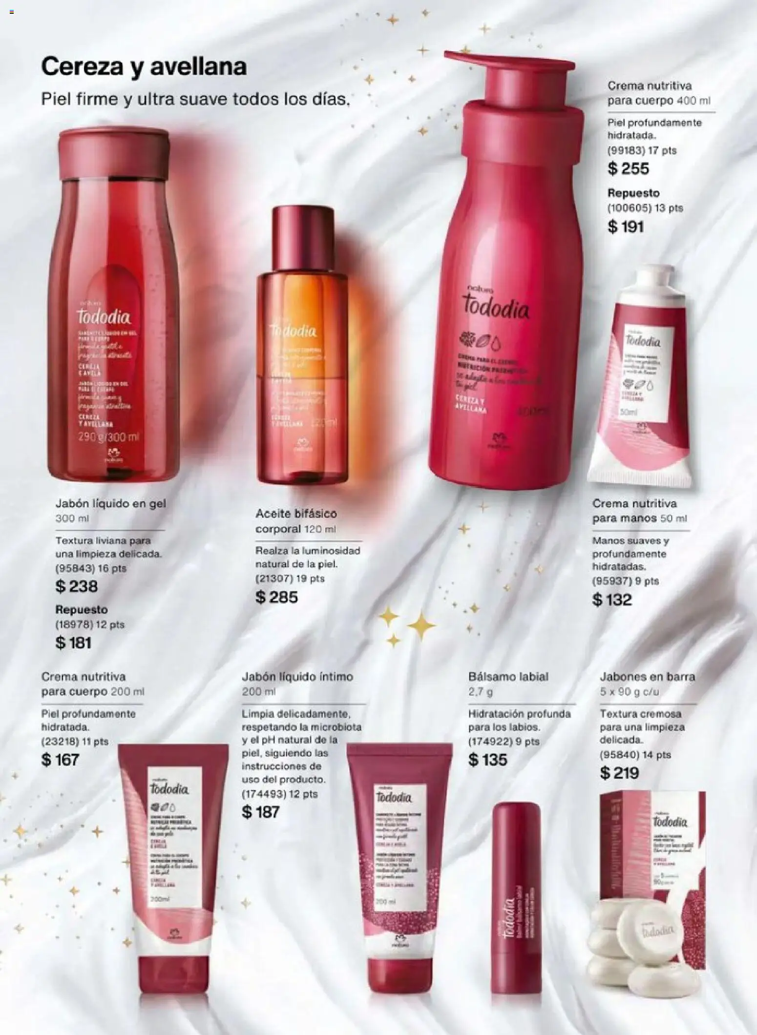 Nuevas ofertas de Natura válidas en toda la República Mexicana desde el 01.12.2025. ¡Encuentra las mejores ofertas en Natura campaña 18 2025! | Página: 134 | Productos: Jabón líquido, Crema, Aceite, Jabón