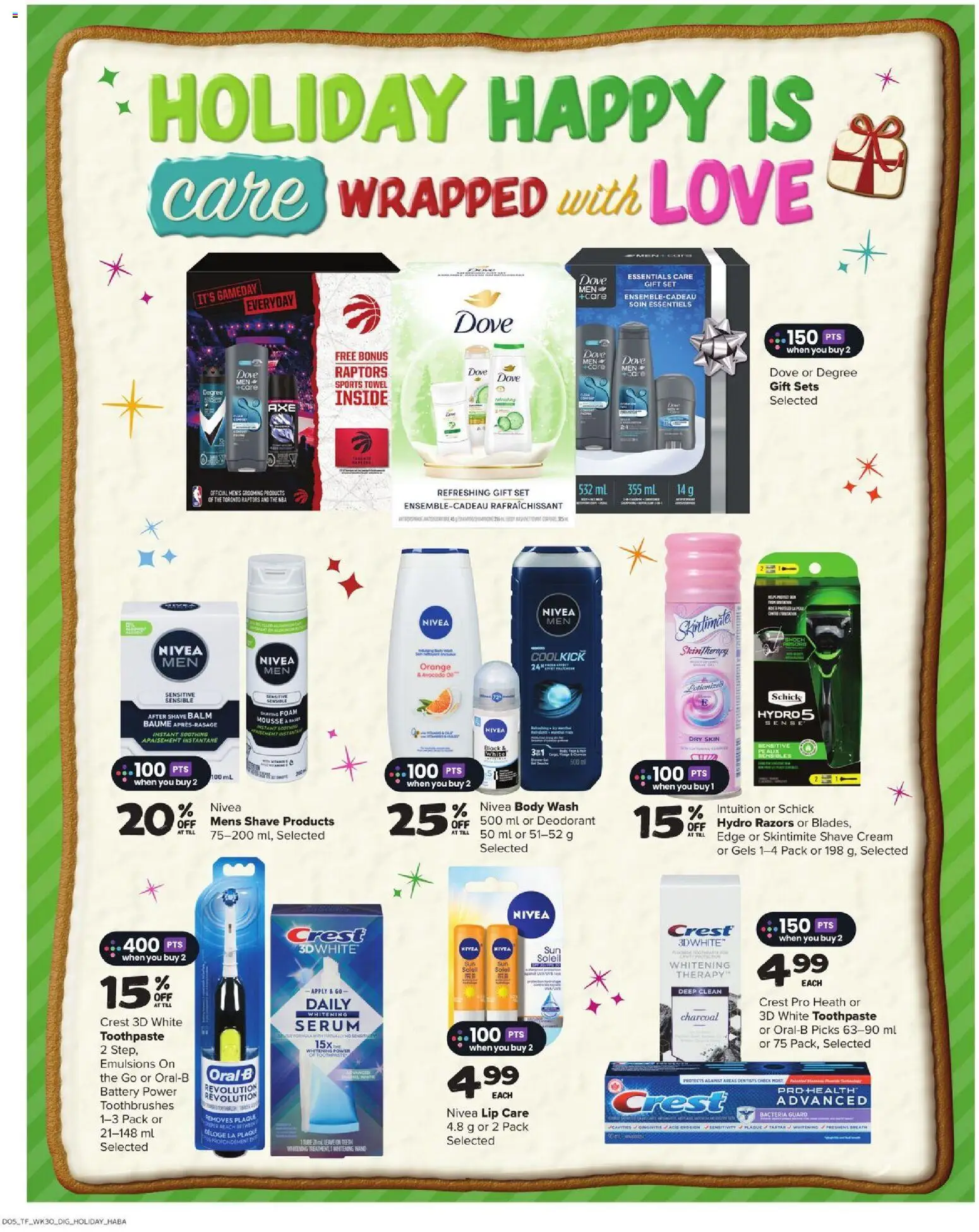 Thrifty Foods flyer valid from 20.11.2025 | Page: 16 | Products: Body wash, Toothpaste, Battery, Oil