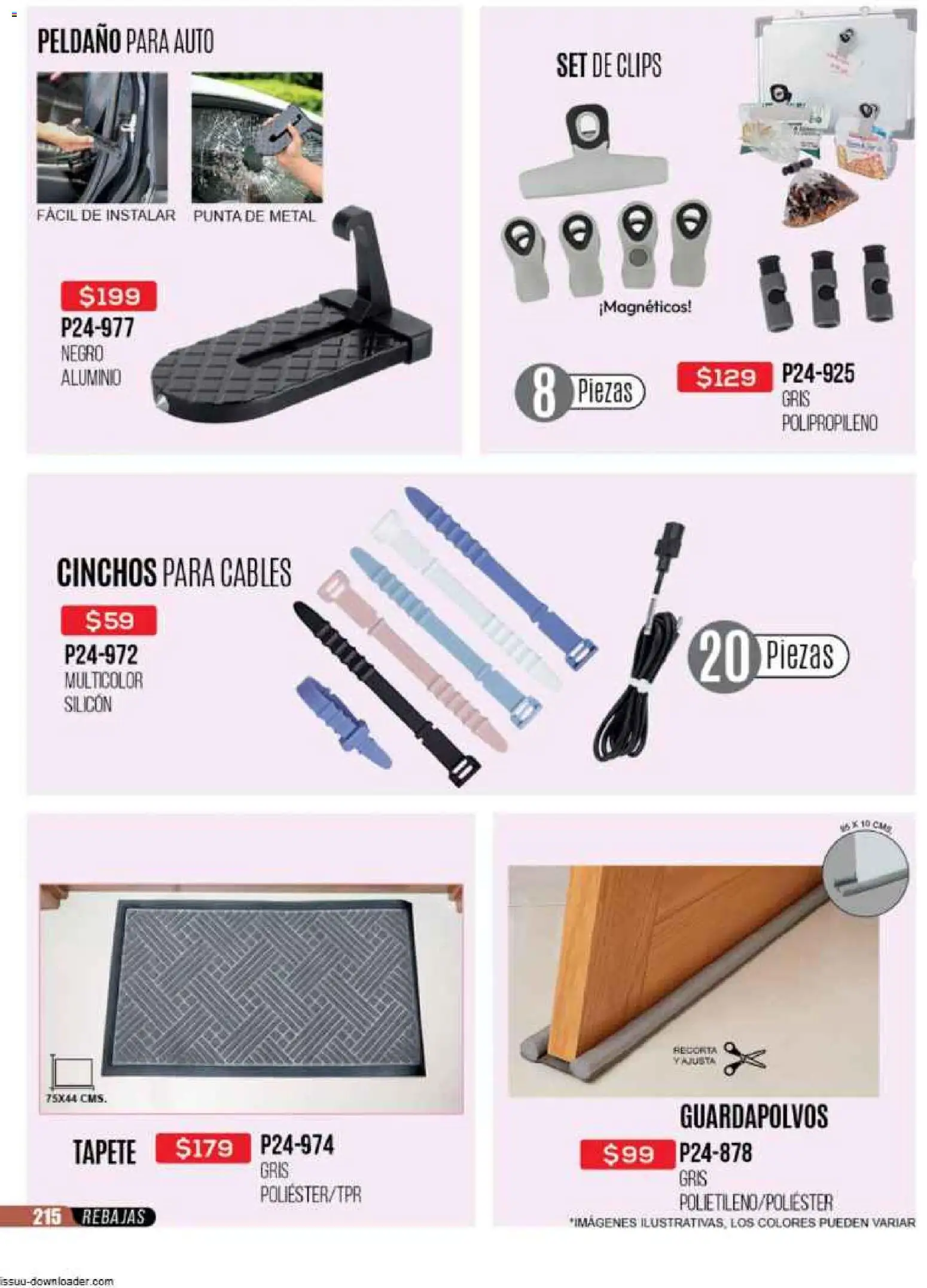 Nuevas ofertas de Cklass válidas en toda la República Mexicana desde el 31.10.2025. ¡Encuentra las mejores ofertas en Cklass catálogo Super Rebajas Ropa! | Página: 218 | Productos: Tapete