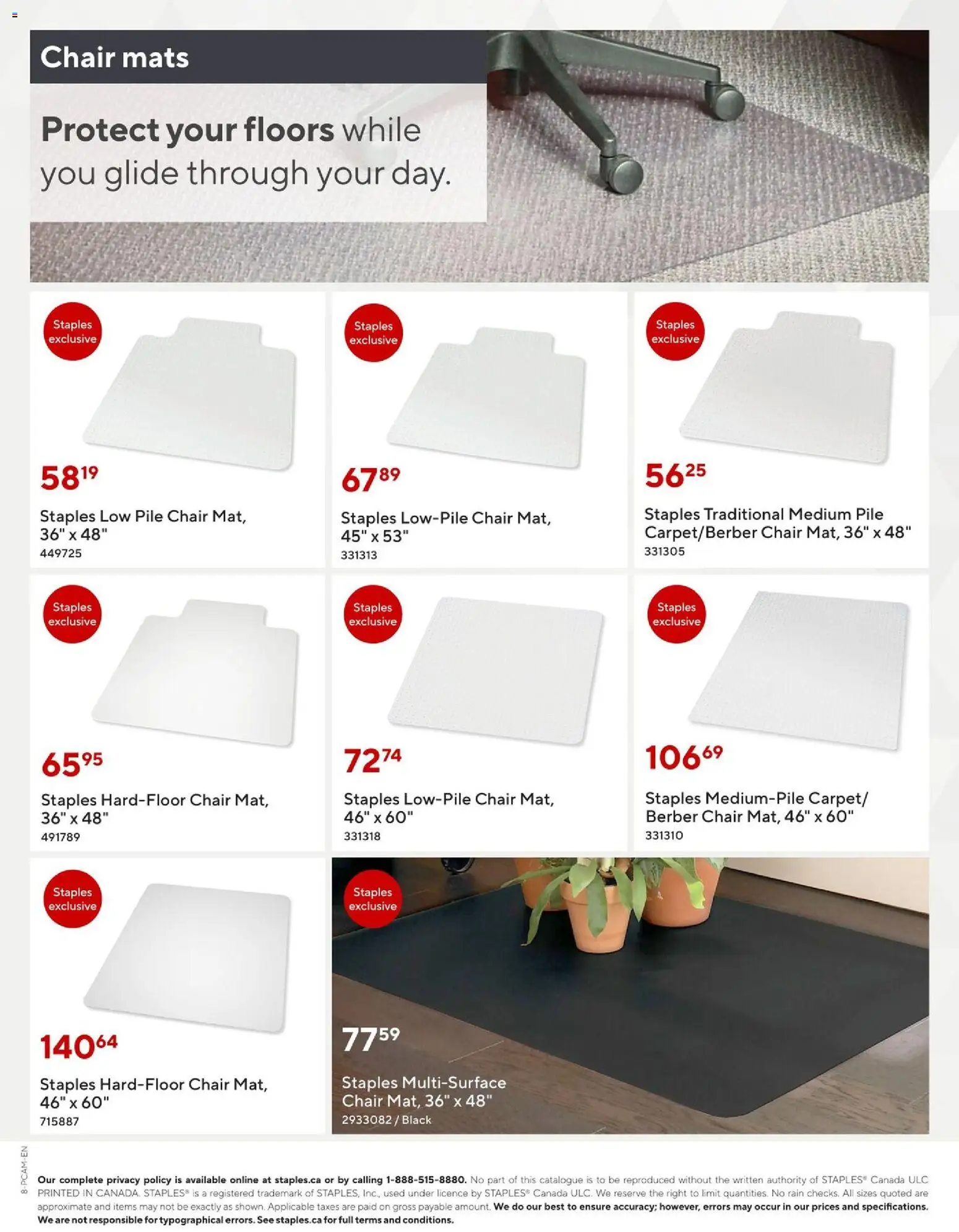 Staples flyer valid from 28.10.2025 | Page: 8 | Products: Chair