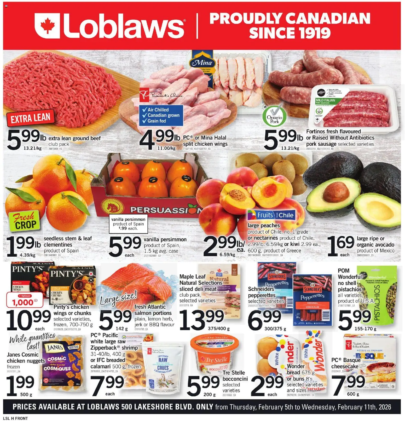 Loblaws flyer valid from 05.02.2026 | Page: 1