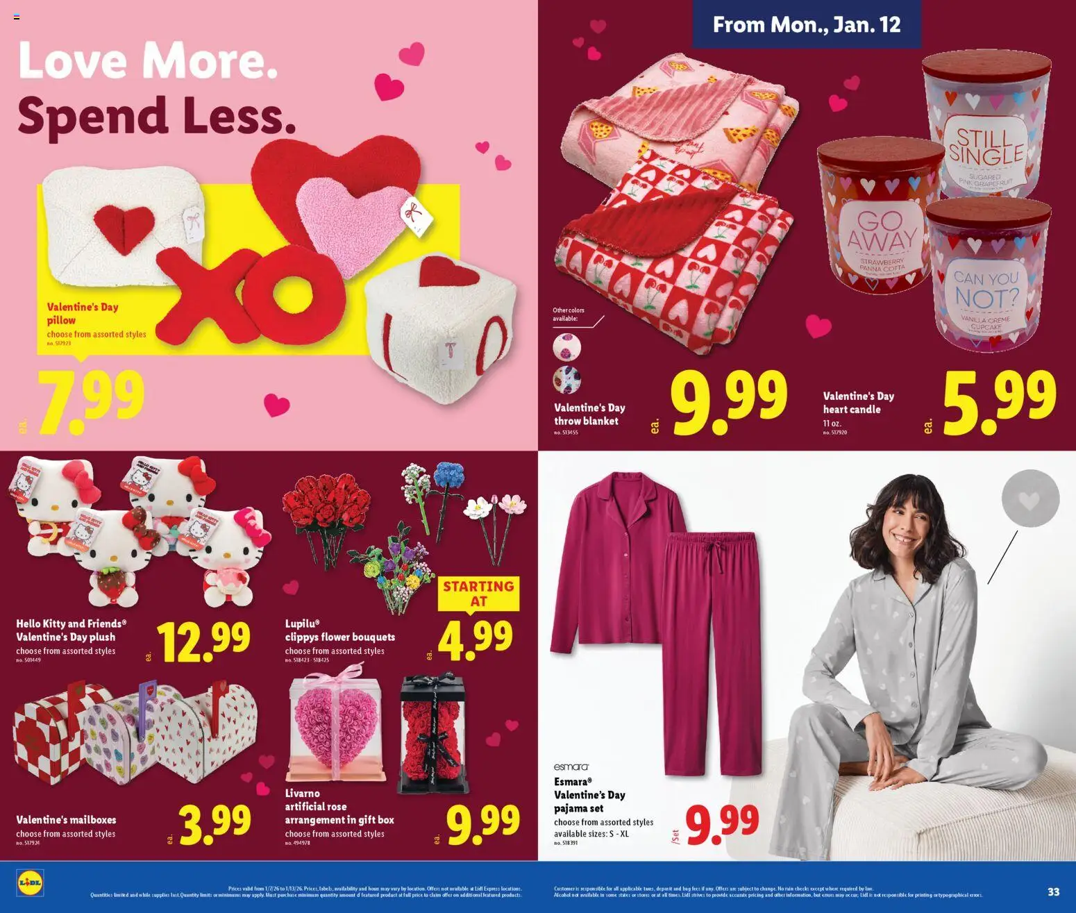 Lidl Weekly Ad - valid from 07.01.2026 | Page: 17 | Products: Pillow, Box, Grapefruit, Cupcake