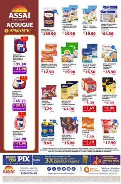 Assaí Atacadista ofertas - SP - Pré-Visualização do folheto da loja Assaí Atacadista, válido de 24.03.2026 | Página: 2 | Produtos: Iogurte, Muçarela, Carne, Telefone