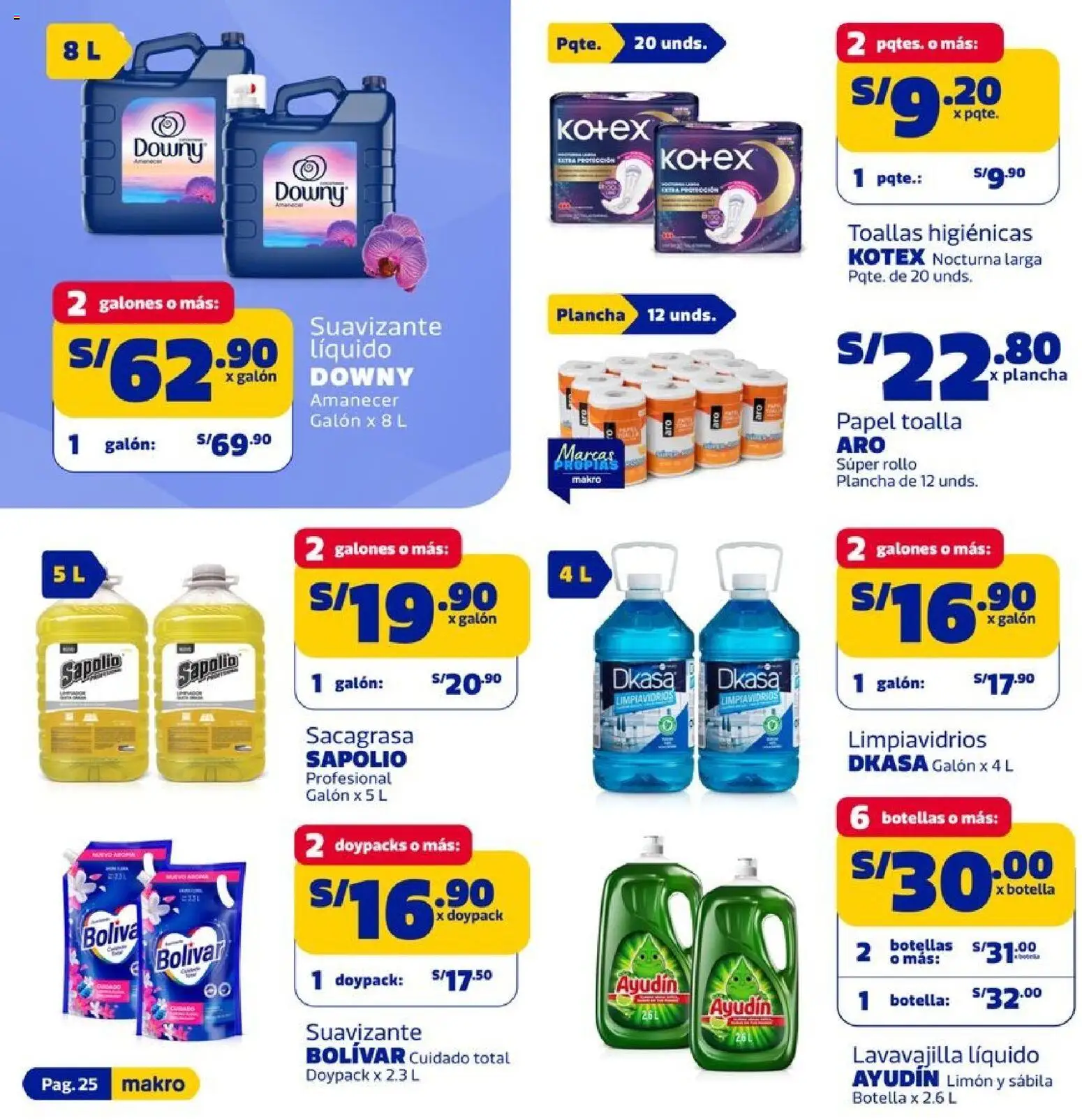 Catálogo Makro válido desde 15.01.2026 | Página: 25 | Productos: Toalla
