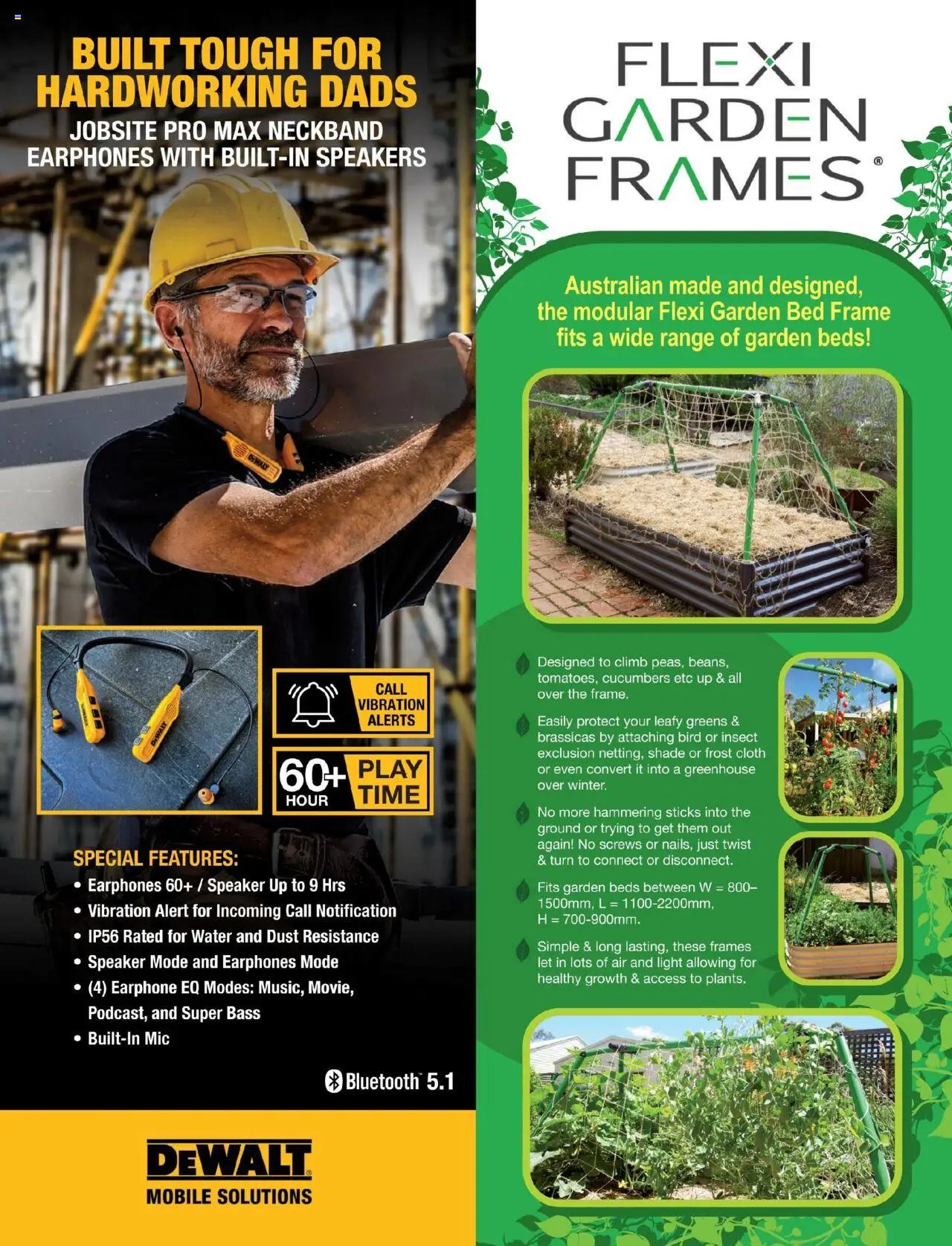 Bunnings Warehouse catalogue - valid from 01.08.2025 | Page: 50 | Products: Water, Greenhouse, Earphones, Speaker