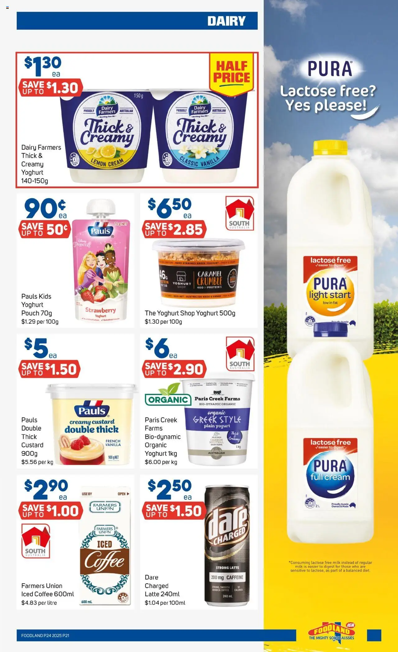 Foodland catalogue - valid from 11.06.2025 | Page: 21 | Products: Dairy, Coffee, Cream, Lemon