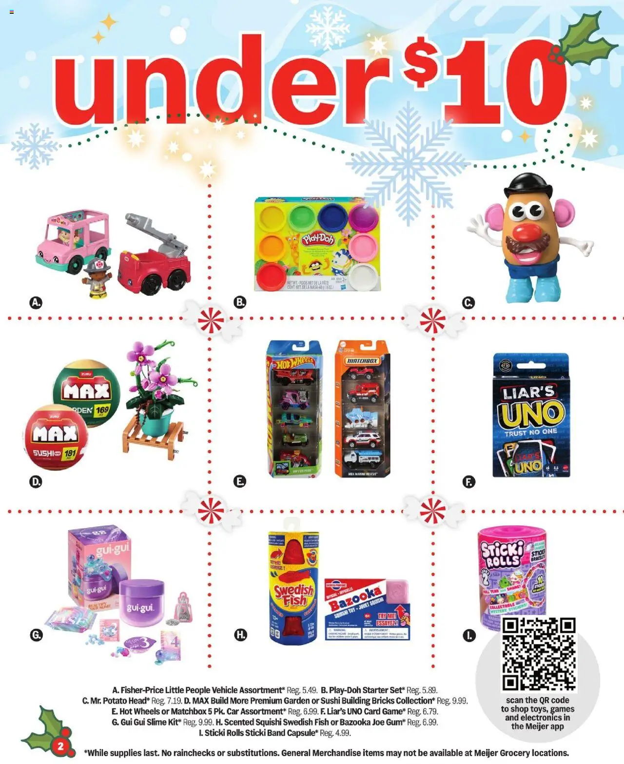 Meijer Pullout Toy - MI - valid from 08.10.2025 | Page: 2 | Products: Fish, Starter