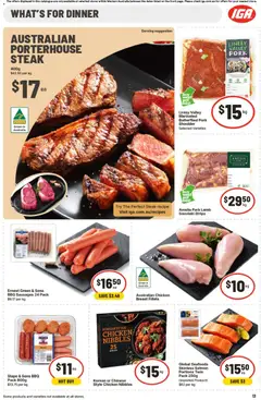 Preview of IGA Catalogue WA - valid from 04.02.2026 | Page: 20 | Products: Chicken, Pork, Steak, Salmon