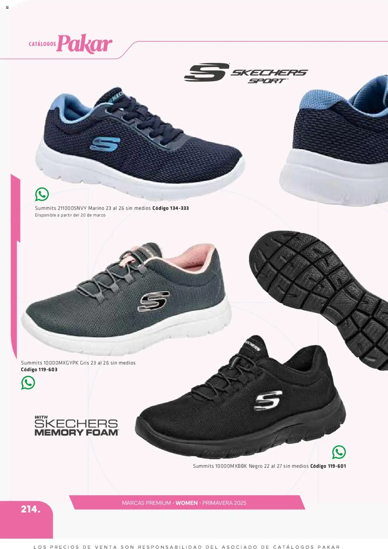 Nuevas ofertas de SC Pakar válidas en toda la República Mexicana desde el 06.03.2025. ¡Encuentra las mejores ofertas en SC Pakar catálogo Women! | Página: 214