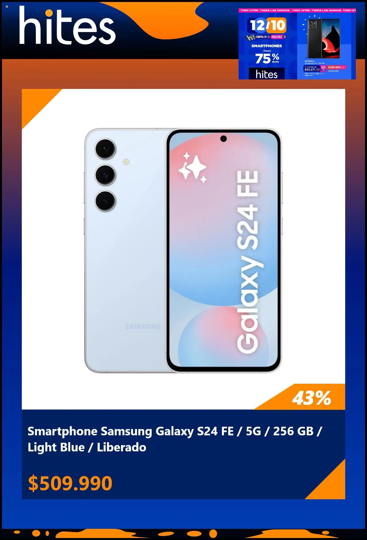Hites ofertas  │ válido desde el 14.08.2025 | Página: 4 | Productos: Smartphone