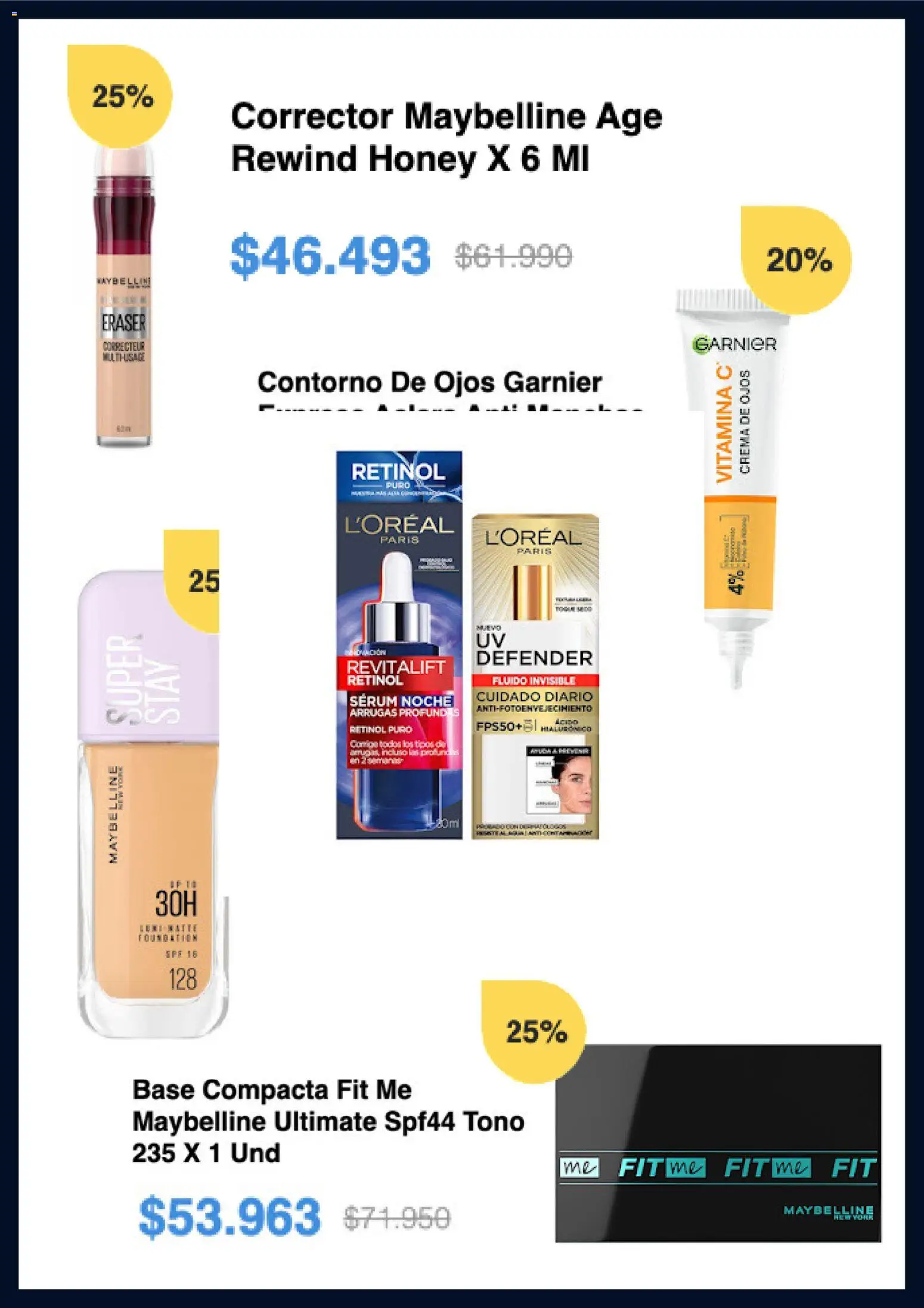 FarmaTodo revista - valida desde el 21.11.2025 | Página: 3 | Productos: Crema, Serum, Contorno, Corrector
