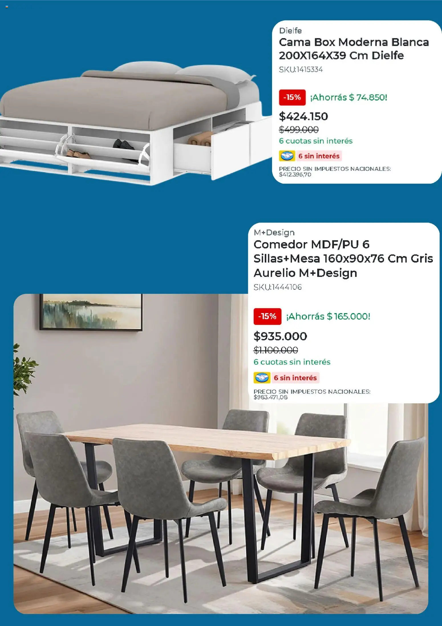 Easy catálogo │ válido desde el 22.04.2026 | Página: 5 | Productos: Cama