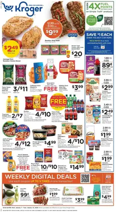 Preview of Kroger weekly ads valid from 07.01.2026