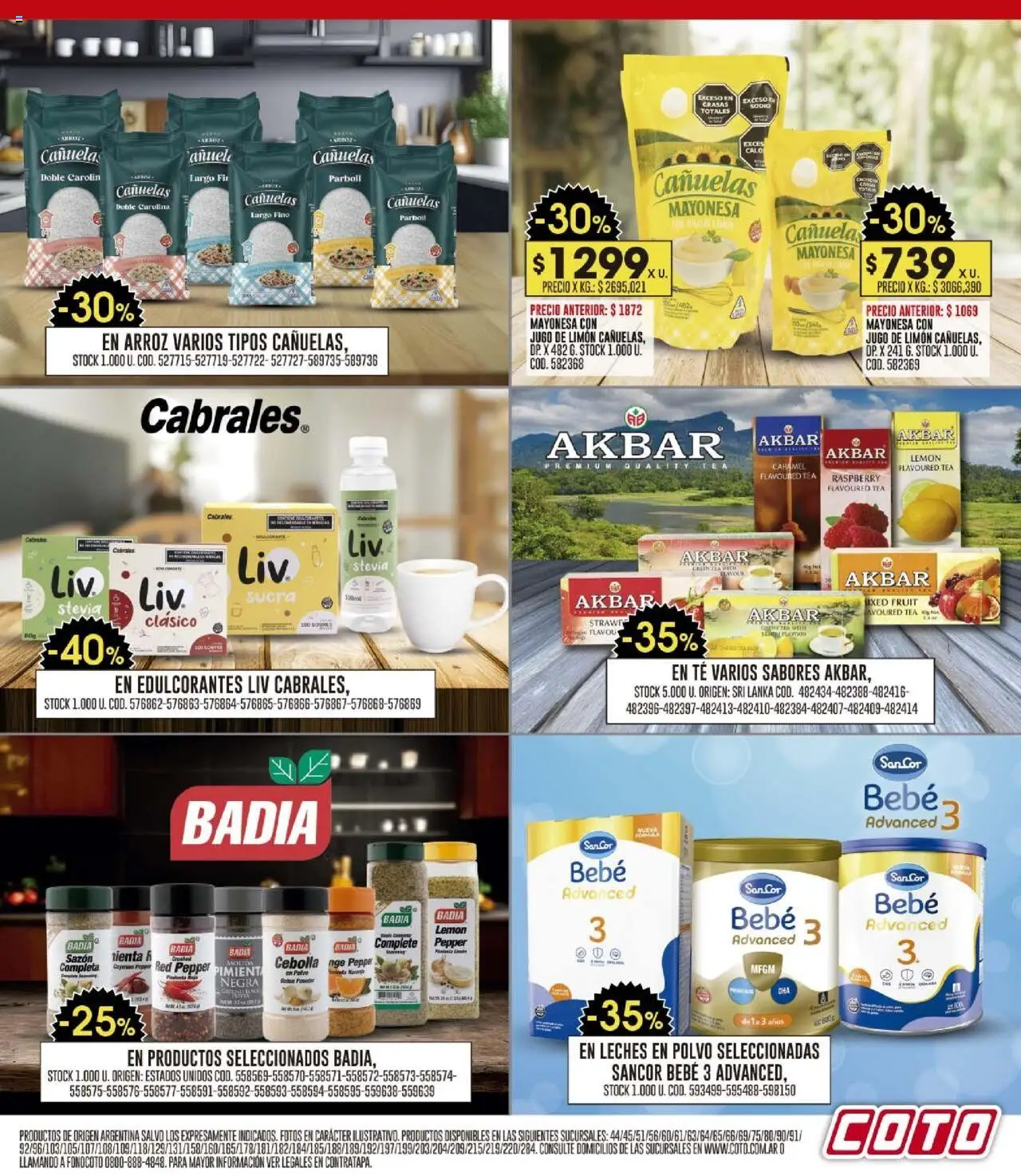 Coto ofertas │ válido desde el 15.09.2025 | Página: 15 | Productos: Mayonesa, Limón, Jugo, Té
