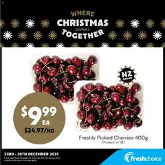 FreshChoice catalogue preview  - valid from 22.12.2025