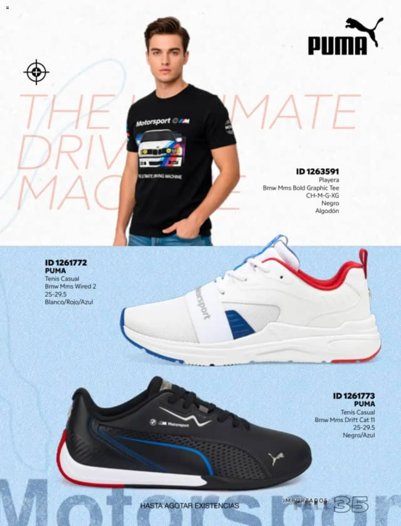 Nuevas ofertas de Price Shoes válidas en toda la República Mexicana desde el 18.08.2025. ¡Encuentra las mejores ofertas en Price Shoes - Catálogo Fall Importados! | Página: 35 | Productos: Tenis, Algodón, Playera, Mate