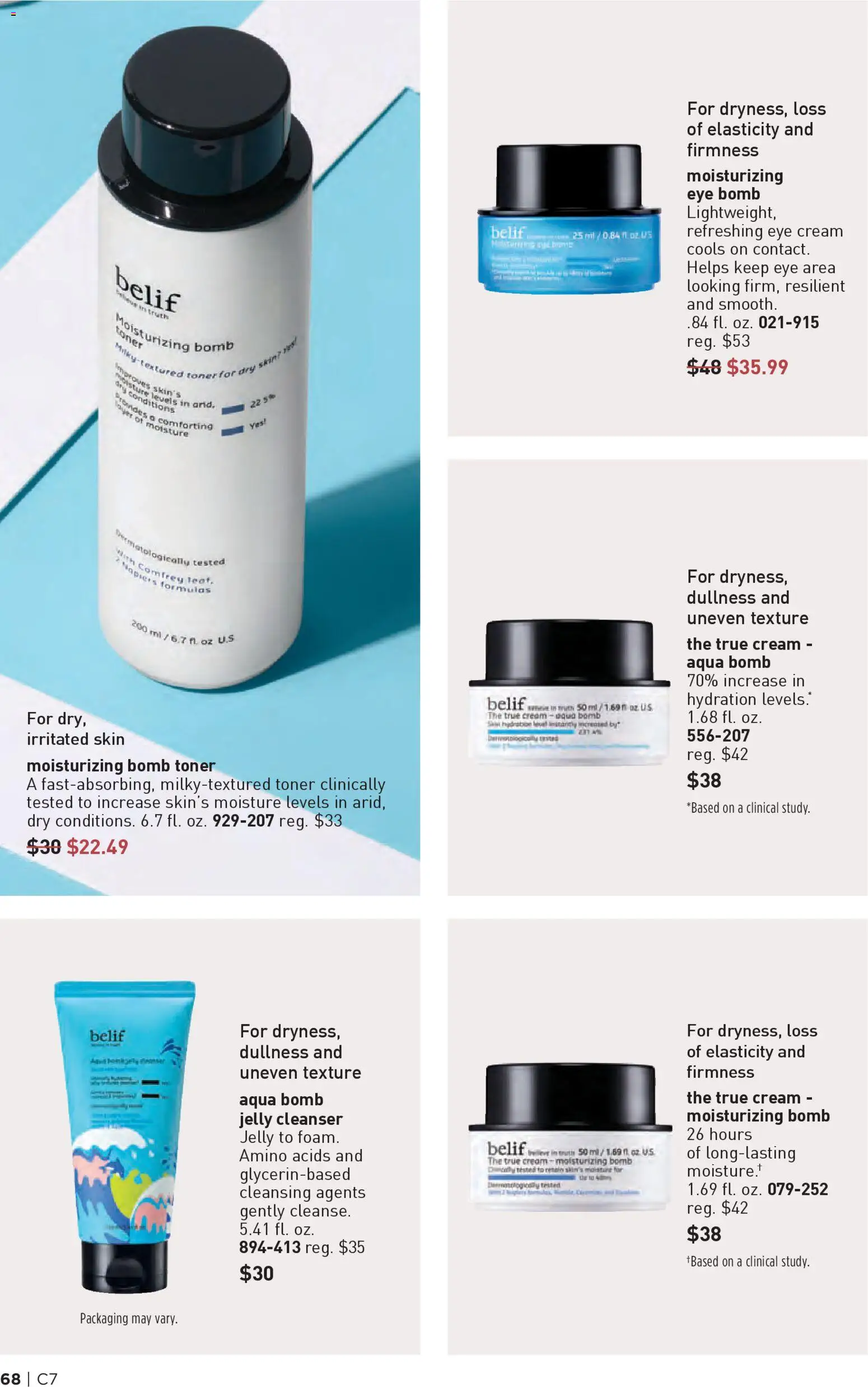 Avon Brochure - valid from 25.03.2026 | Page: 68 | Products: Eye Cream, Cream, Toner