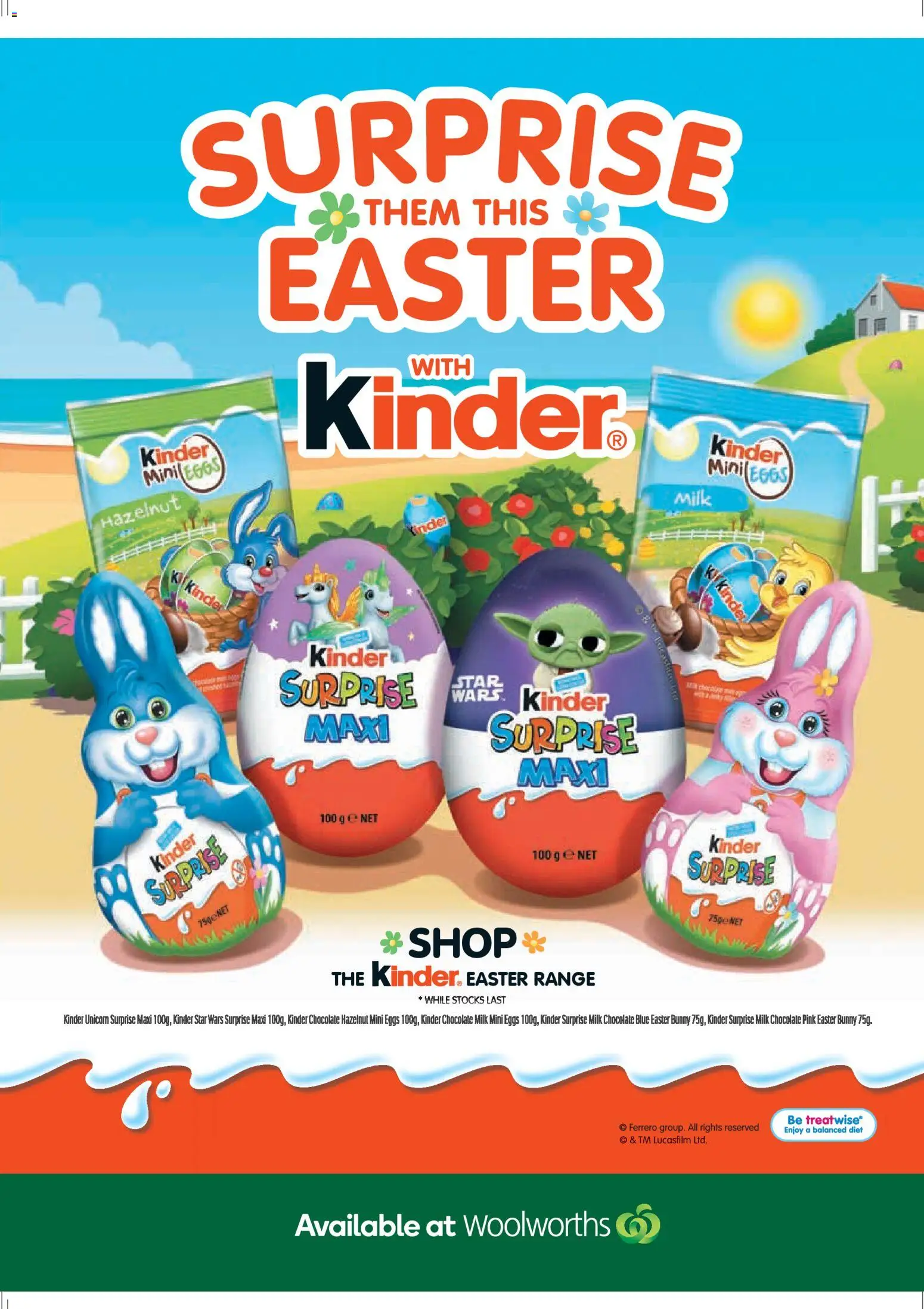 Woolworths catalogue - valid from 01.03.2026 | Page: 107 | Products: Milk, Eggs, Chocolate