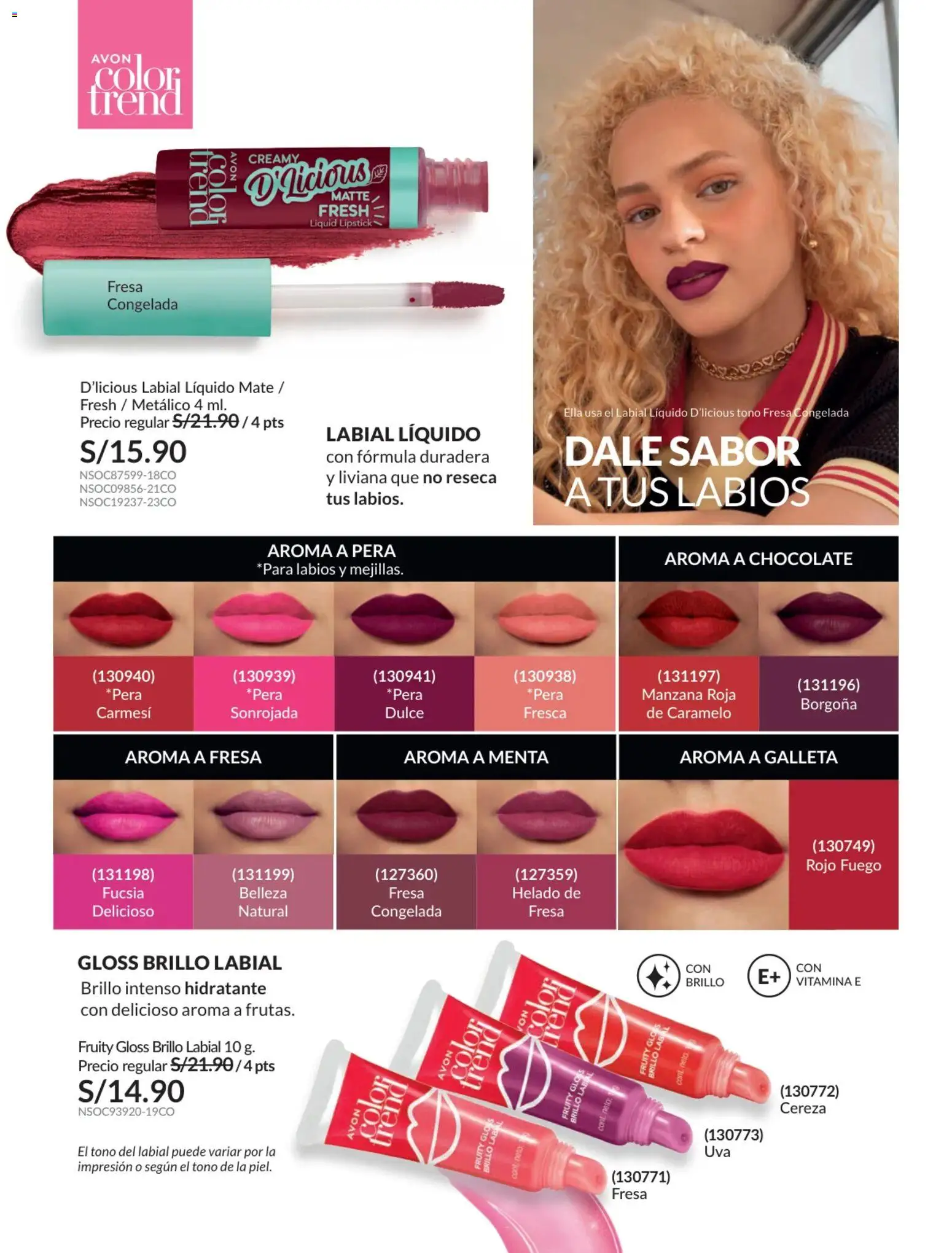 Catálogo Avon válido desde 20.02.2026 | Página: 28 | Productos: Chocolate, Helado