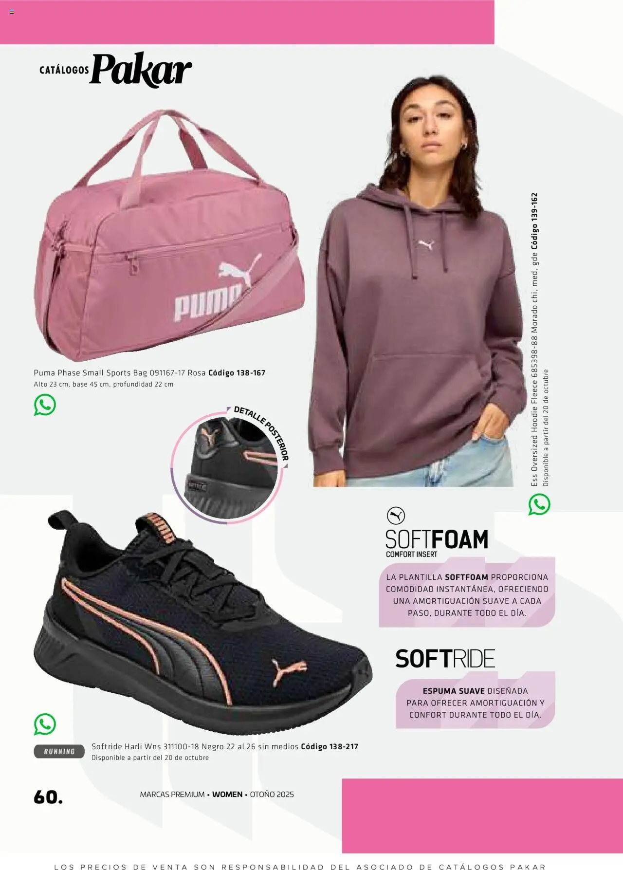 Nuevas ofertas de SC Pakar válidas en toda la República Mexicana desde el 29.08.2025. ¡Encuentra las mejores ofertas en SC Pakar - Catálogo Otoño Women! | Página: 60 | Productos: Espuma