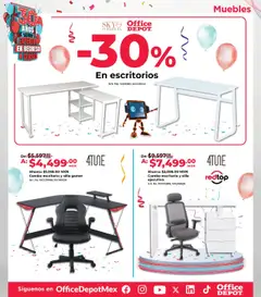 Nuevas ofertas de Office Depot válidas en toda la República Mexicana desde el 01.07.2025. ¡Encuentra las mejores ofertas en Office Depot catálogo! | Página: 17