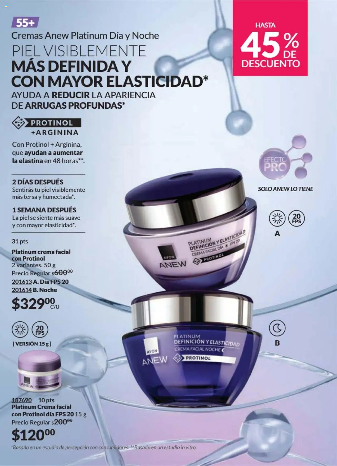 Nuevas ofertas de AVON válidas en toda la República Mexicana desde el 09.10.2025. ¡Encuentra las mejores ofertas en AVON - Campaña 16 2025! | Página: 9 | Productos: Crema