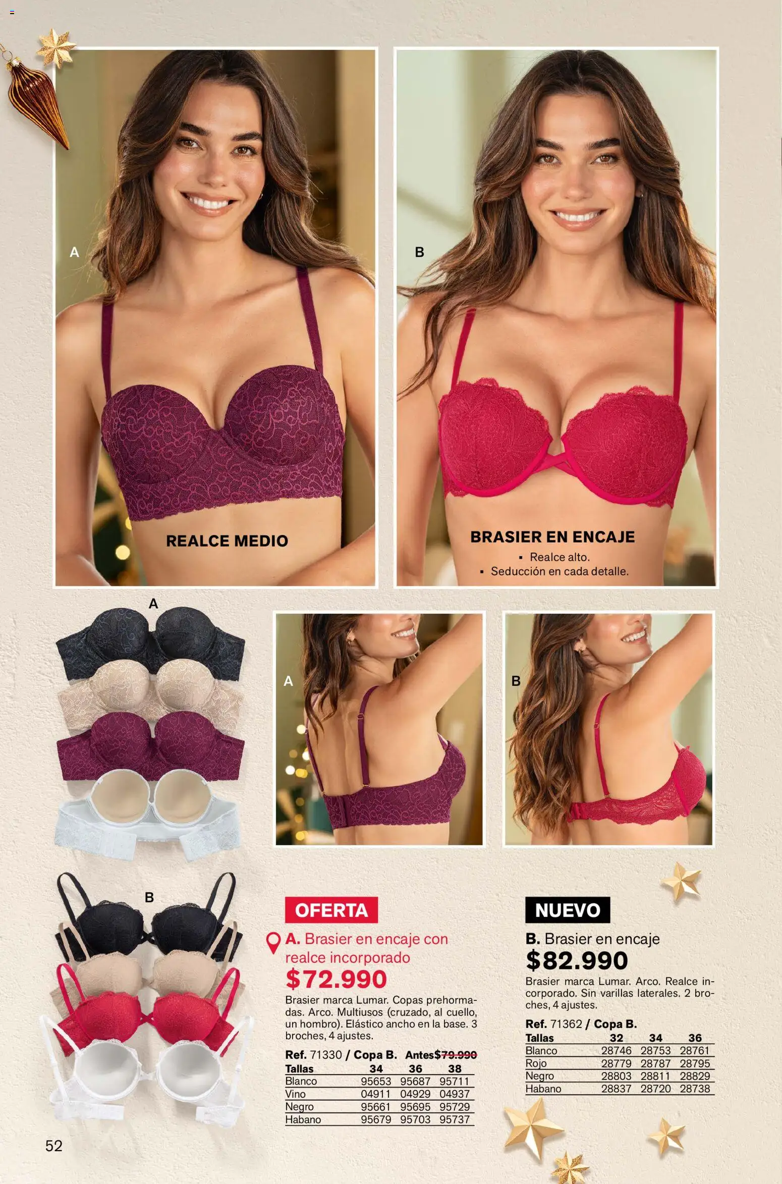 Leonisa revista - valida desde el 13.11.2025 | Página: 52 | Productos: Brasier, Cuello, Vino
