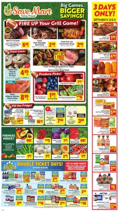Preview of Save Mart weekly ads valid from 17.09.2025