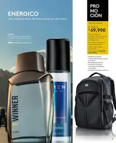 Ésika revista - valida desde el 05.09.2025 | Página: 9 | Productos: Mochila, Fragancia, Aceite