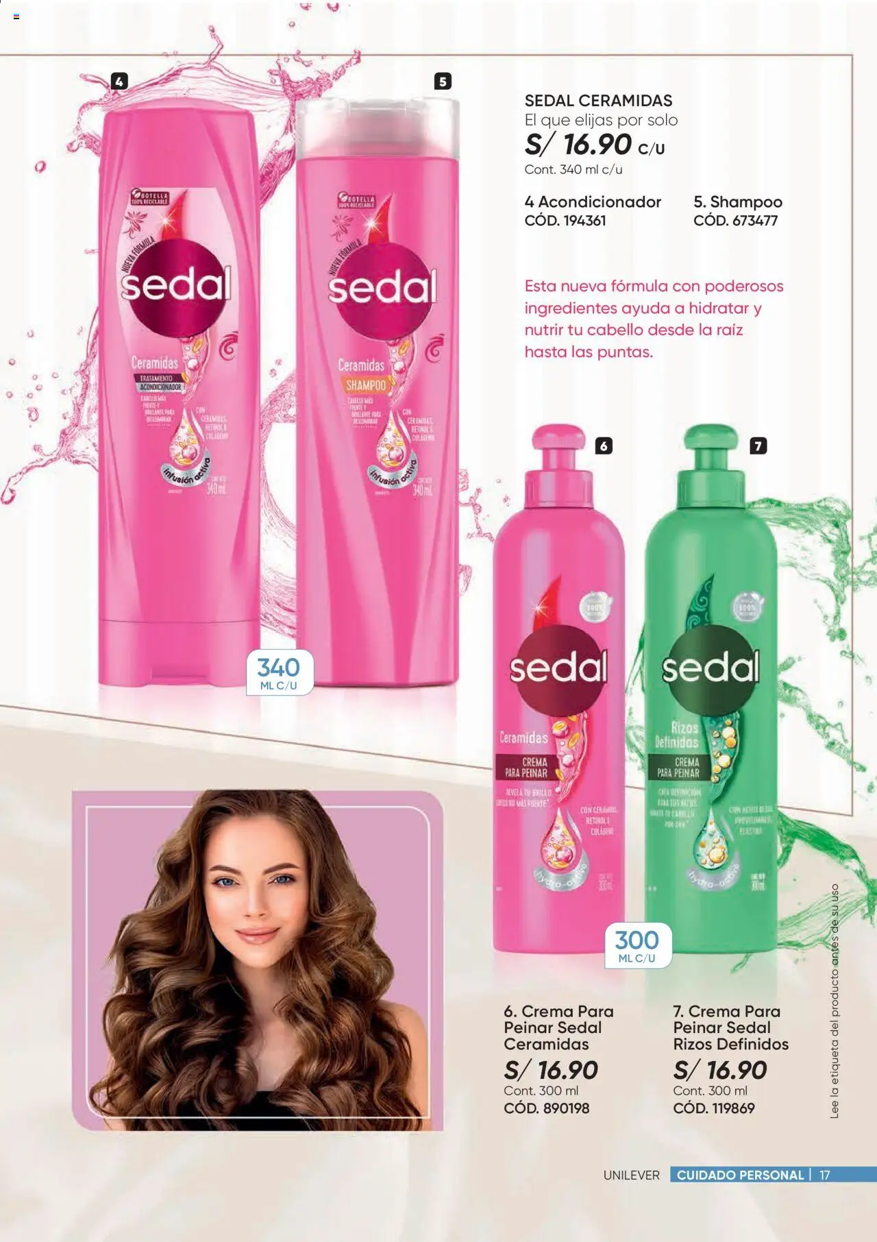 Catálogo Azzorti válido desde 28.07.2025 | Página: 17 | Productos: Shampoo, Acondicionador, Crema