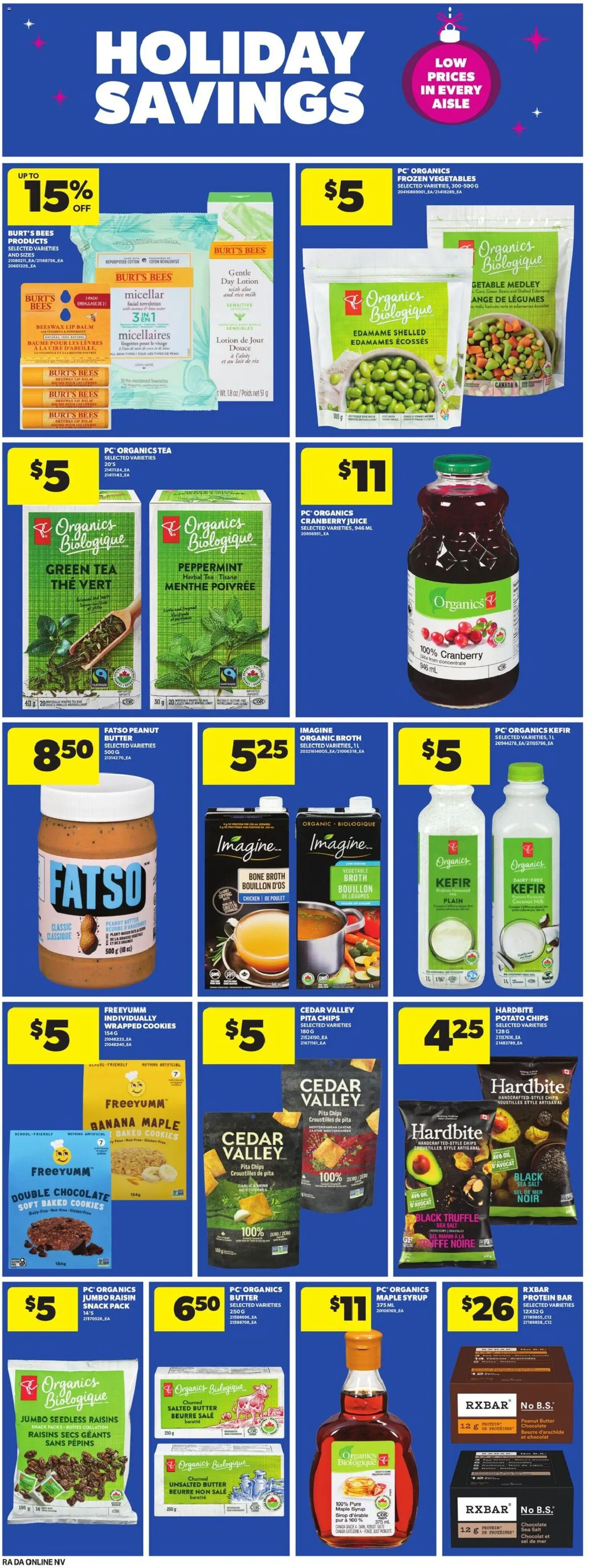 Atlantic Superstore flyer valid from 18.12.2025 | Page: 17 | Products: Rice, Cookies, Butter, Chicken