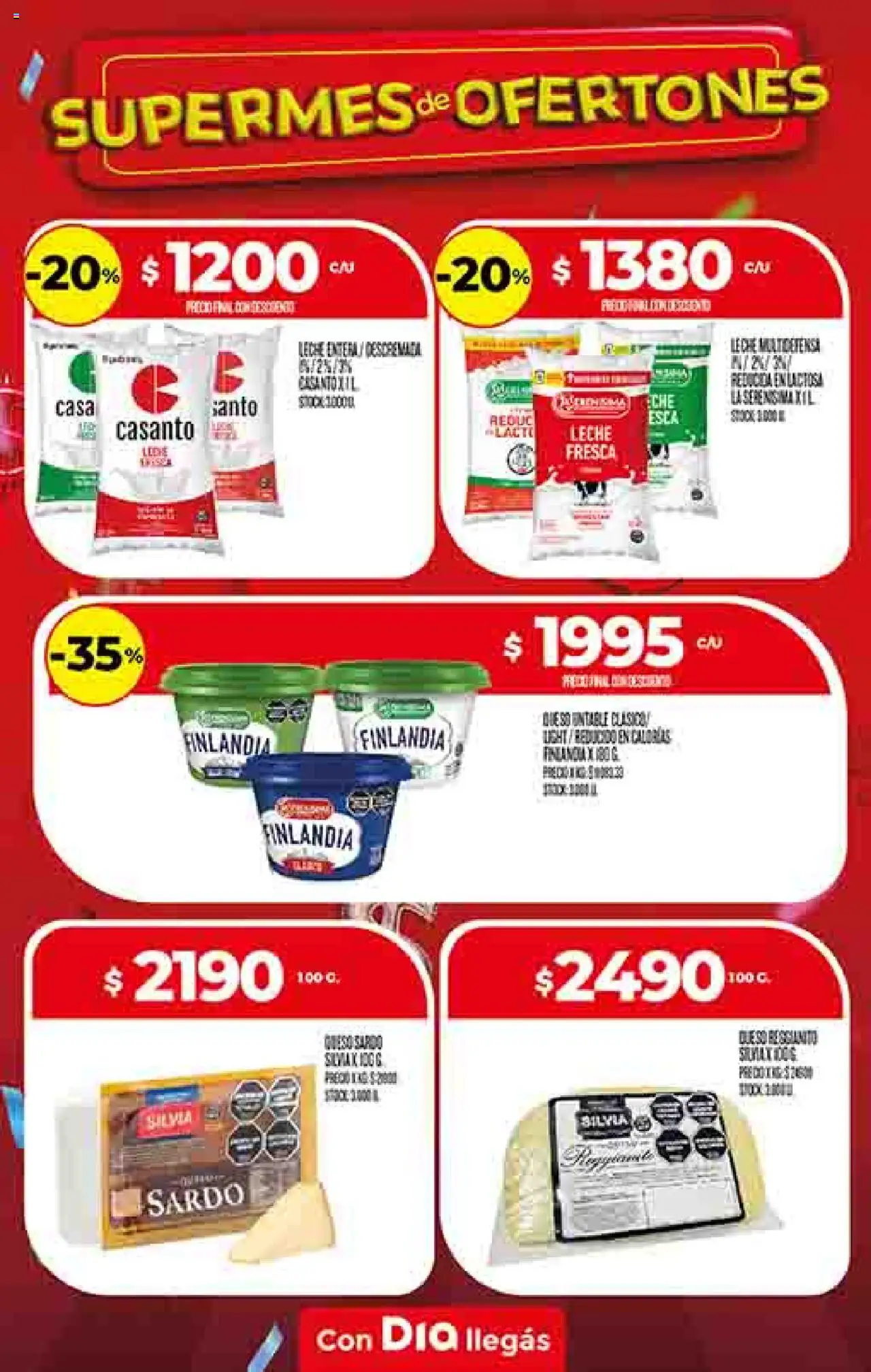 Dia - Ofertas - Salta y Jujuy │ válido desde el 01.10.2025 | Página: 11 | Productos: Leche, Queso