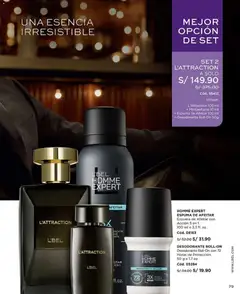 Vista previa de folleto L'Bel - Campaña 4 de la L'Bel válido desde 31.01.2026 | Página: 83 | Productos: Espuma de afeitar, Desodorante