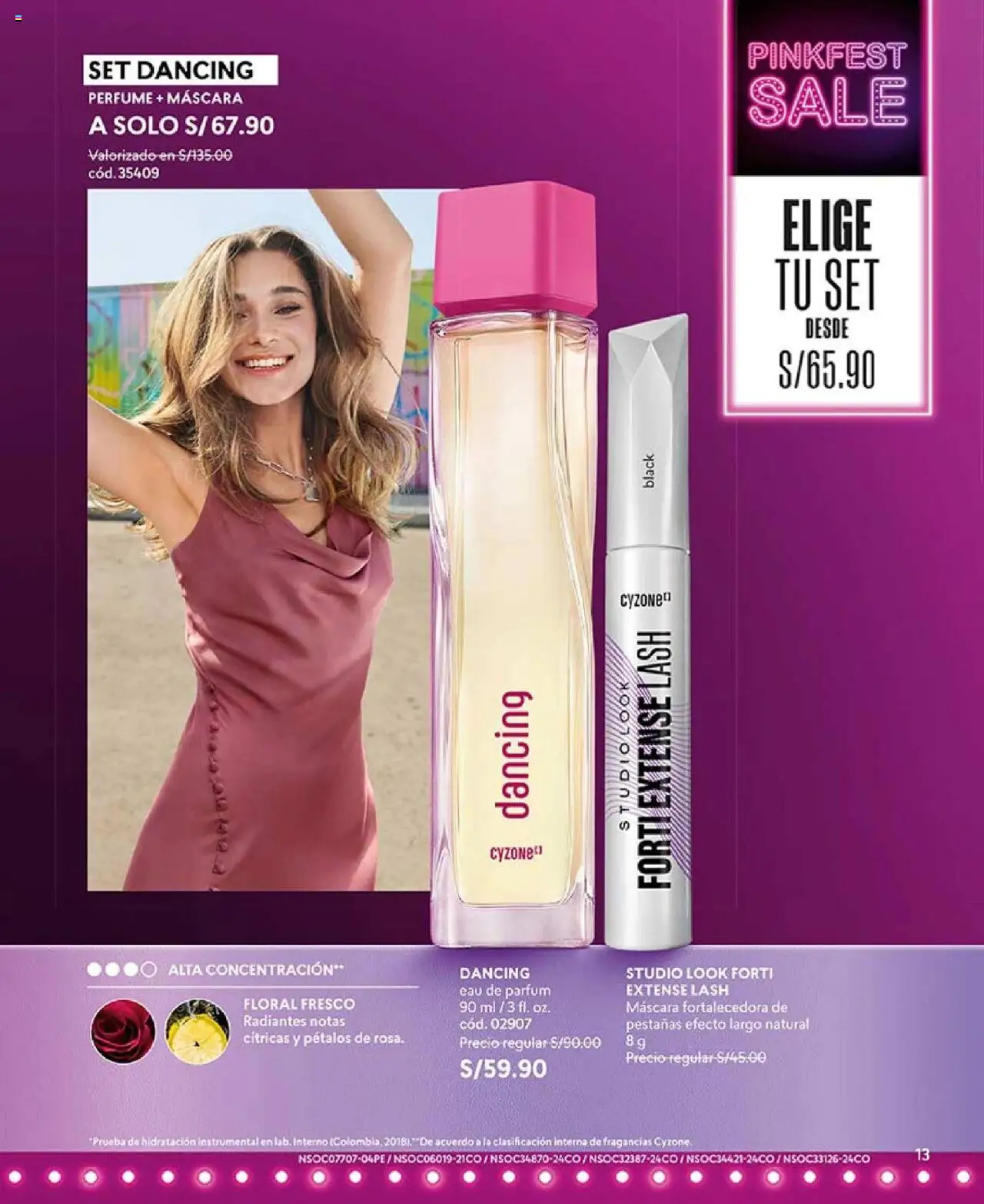 Catálogo CyZone válido desde 25.08.2025 | Página: 13 | Productos: Máscara, Perfume