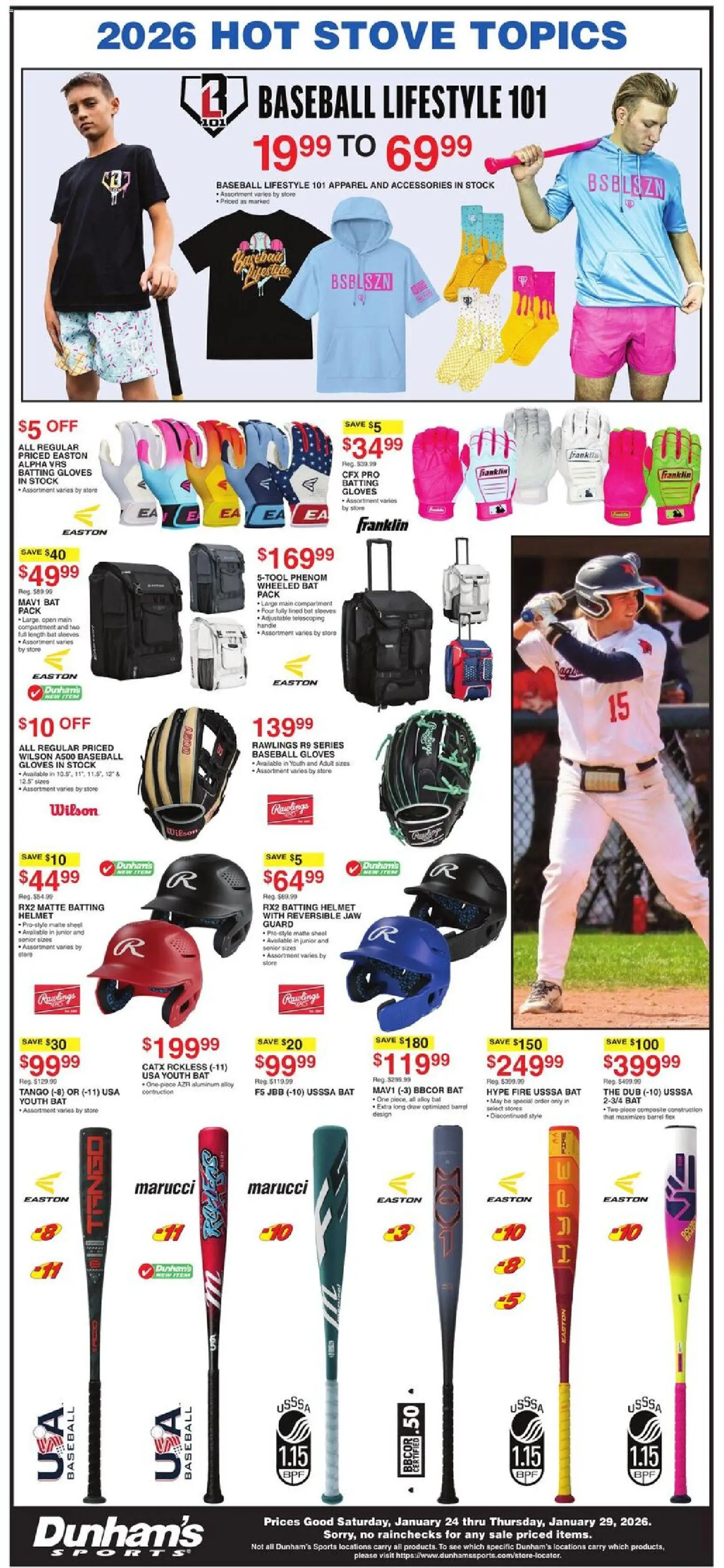 Dunham's Sports Weekly Ad - valid from 24.01.2026 | Page: 3 | Products: Gloves, Stove