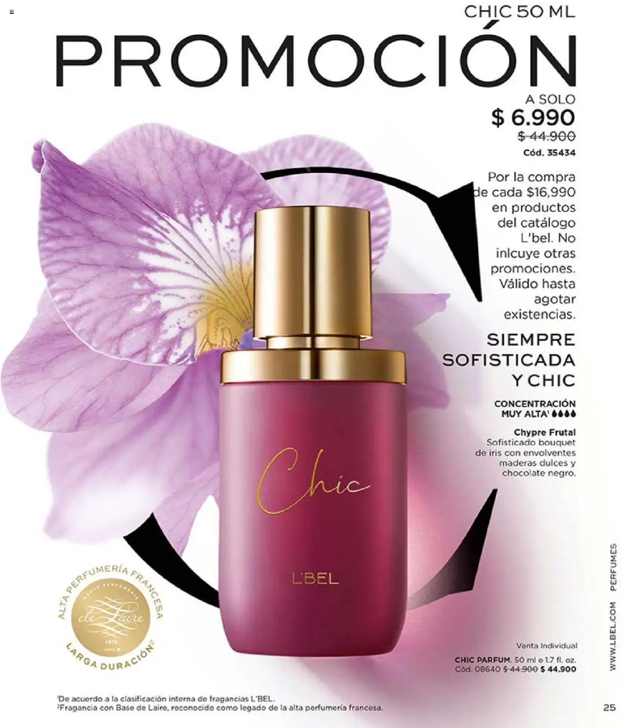 Catálogo L'Bel Campaña 13 │ válido desde el 29.07.2025 | Página: 25 | Productos: Fragancia, Chocolate, Base, Individual