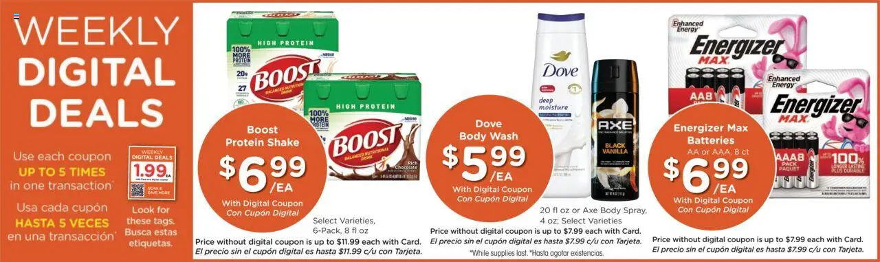 Ralphs Weekly Ad - valid from 01.10.2025 | Page: 3 | Products: Axe, Chocolate, Body Wash