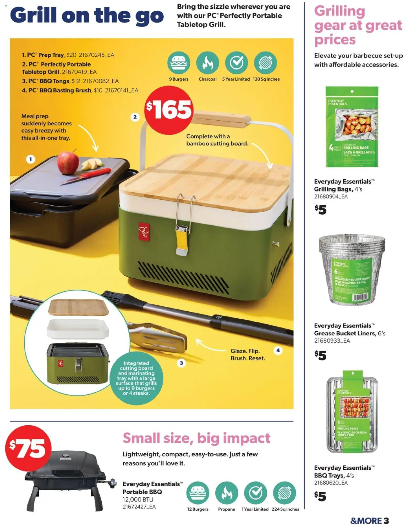 Real Canadian Superstore flyer valid from 09.04.2026 | Page: 3 | Products: PC, Grill