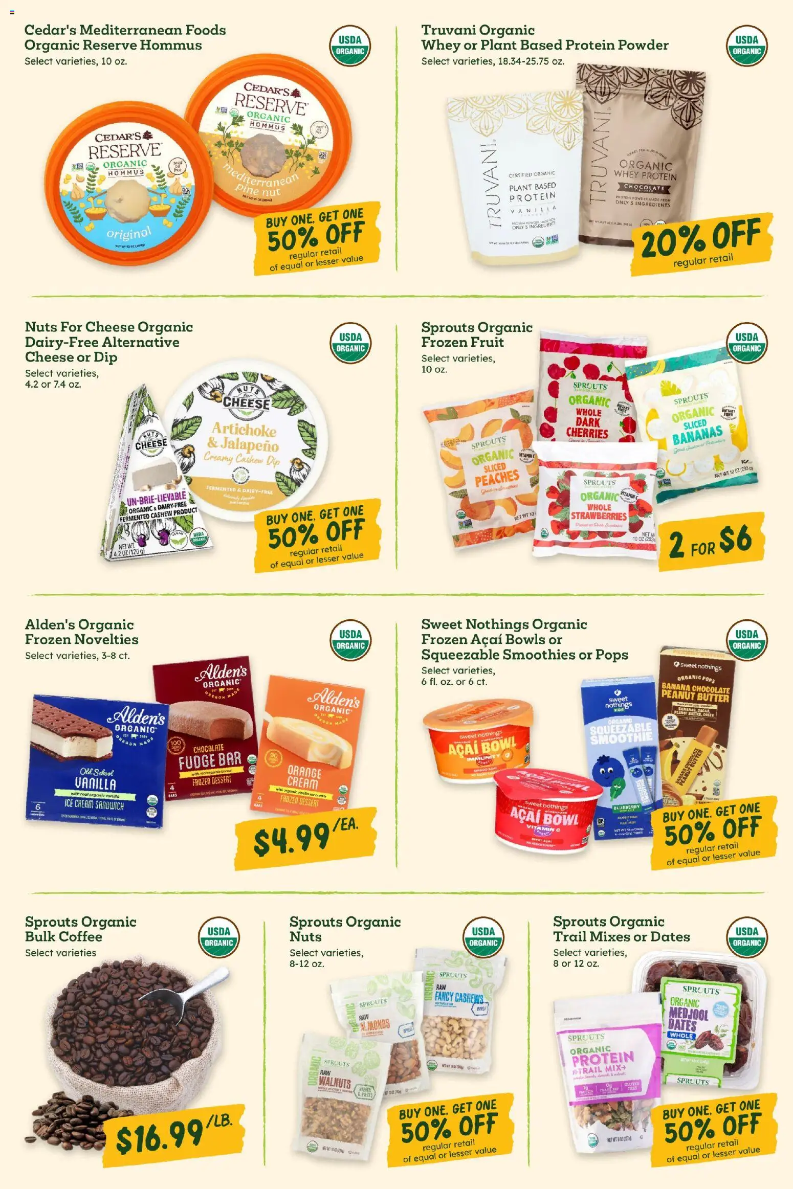 Sprouts Weekly Ad - valid from 08.04.2026 | Page: 5 | Products: Vitamin, Cherries, Chocolate, Cream